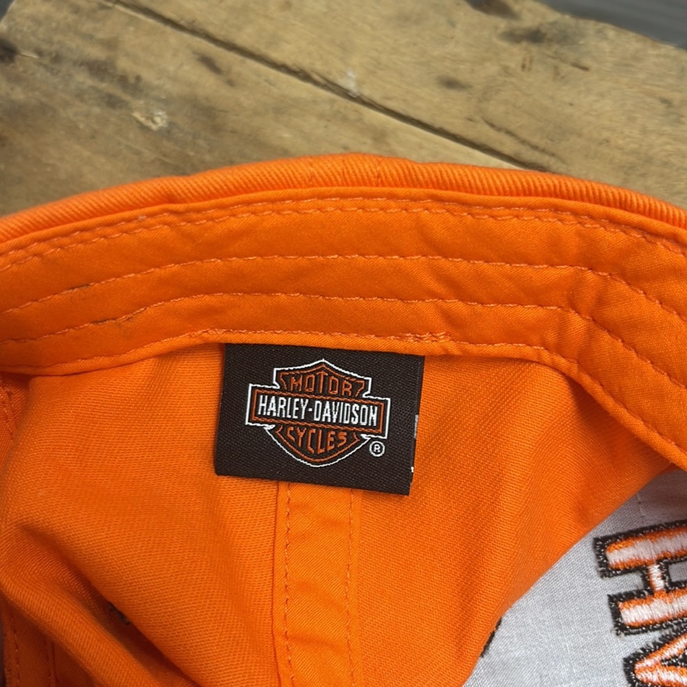 Small Authentic Harley Davidson Velcro back never been worn smoke-free home - Picture 3 of 5